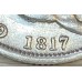 GREAT BRITAIN UK 1817/5 . THREEPENCE . ERROR and VARIETY . OVERDATE